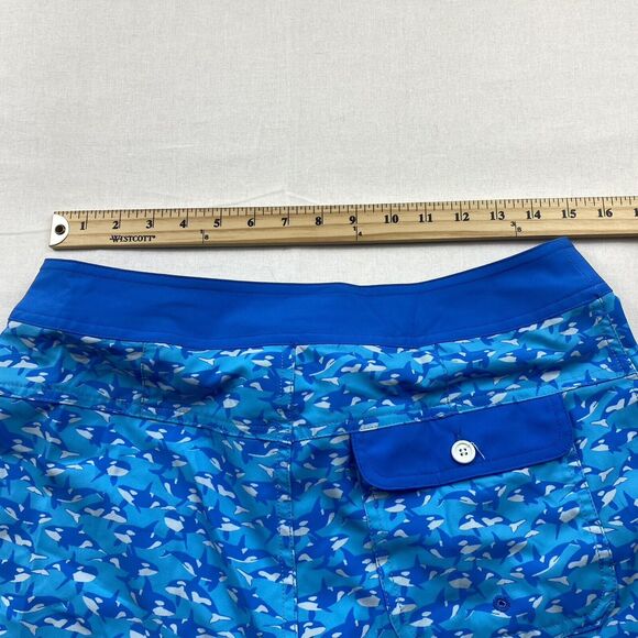 Chubbies Mens Size 30 Blue Orca Whale Surf Board Shorts - Picture 10 of 10